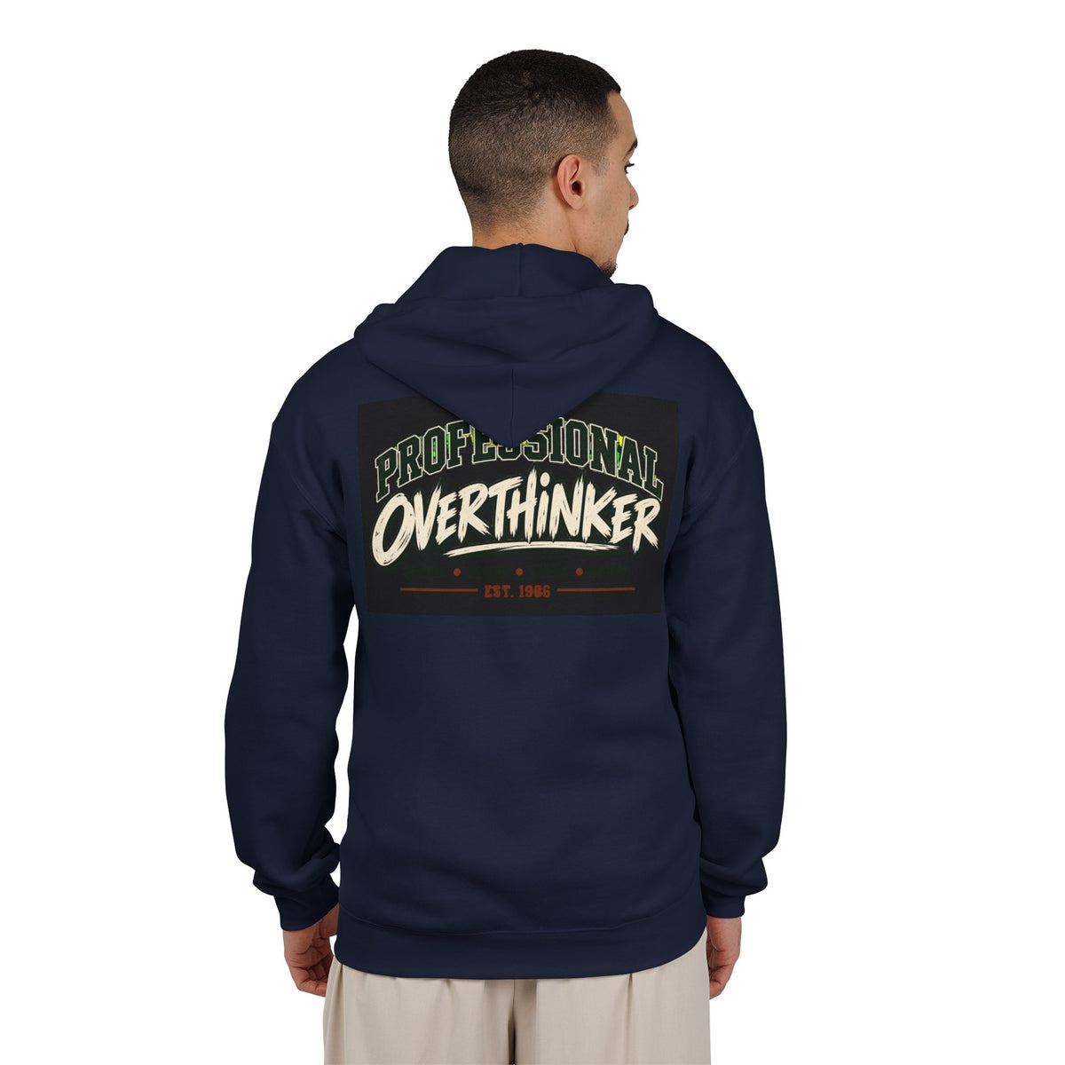 Professional Overthinker - Full-Zip Hooded Sweatshirt