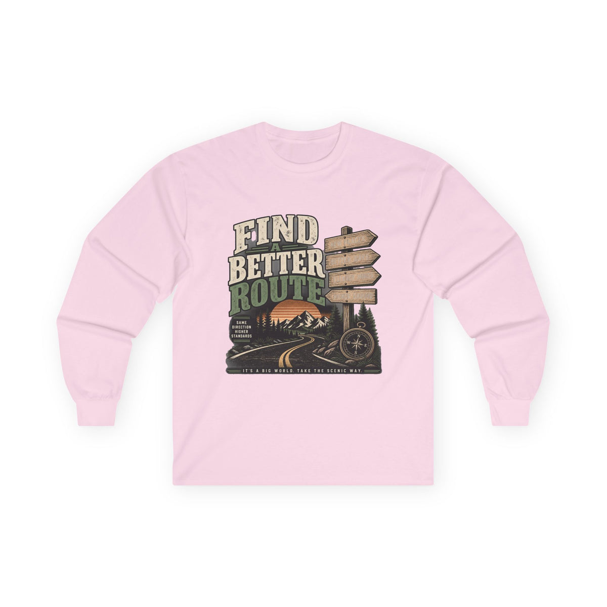 Find A Better Route - Unisex Ultra Cotton Long Sleeve Tee