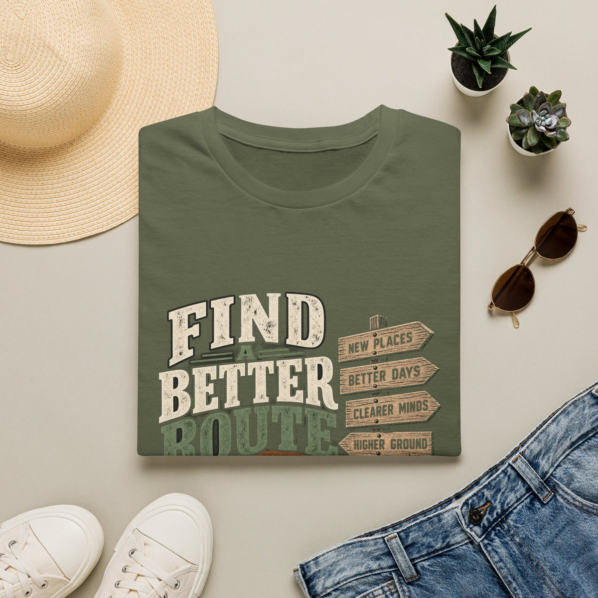 Find A Better Route - Classic Tee