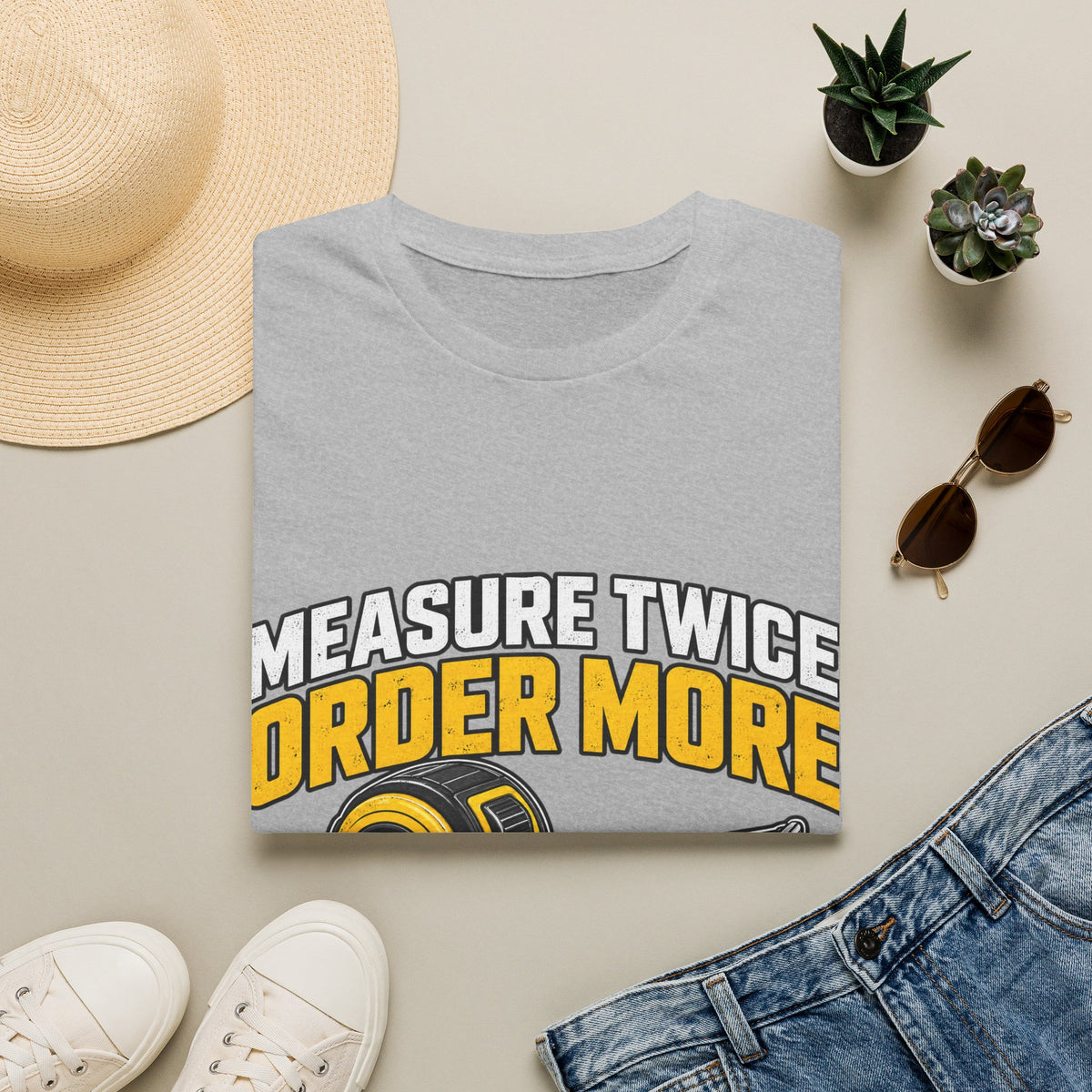 Measure Twice Order More - Classic Tee