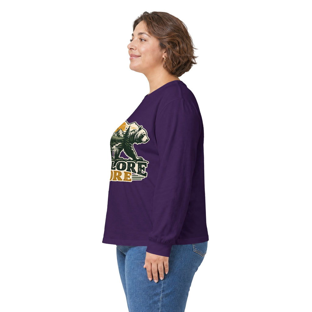 Explore More Bear - Unisex Ultra Cotton Long Sleeve Tee
