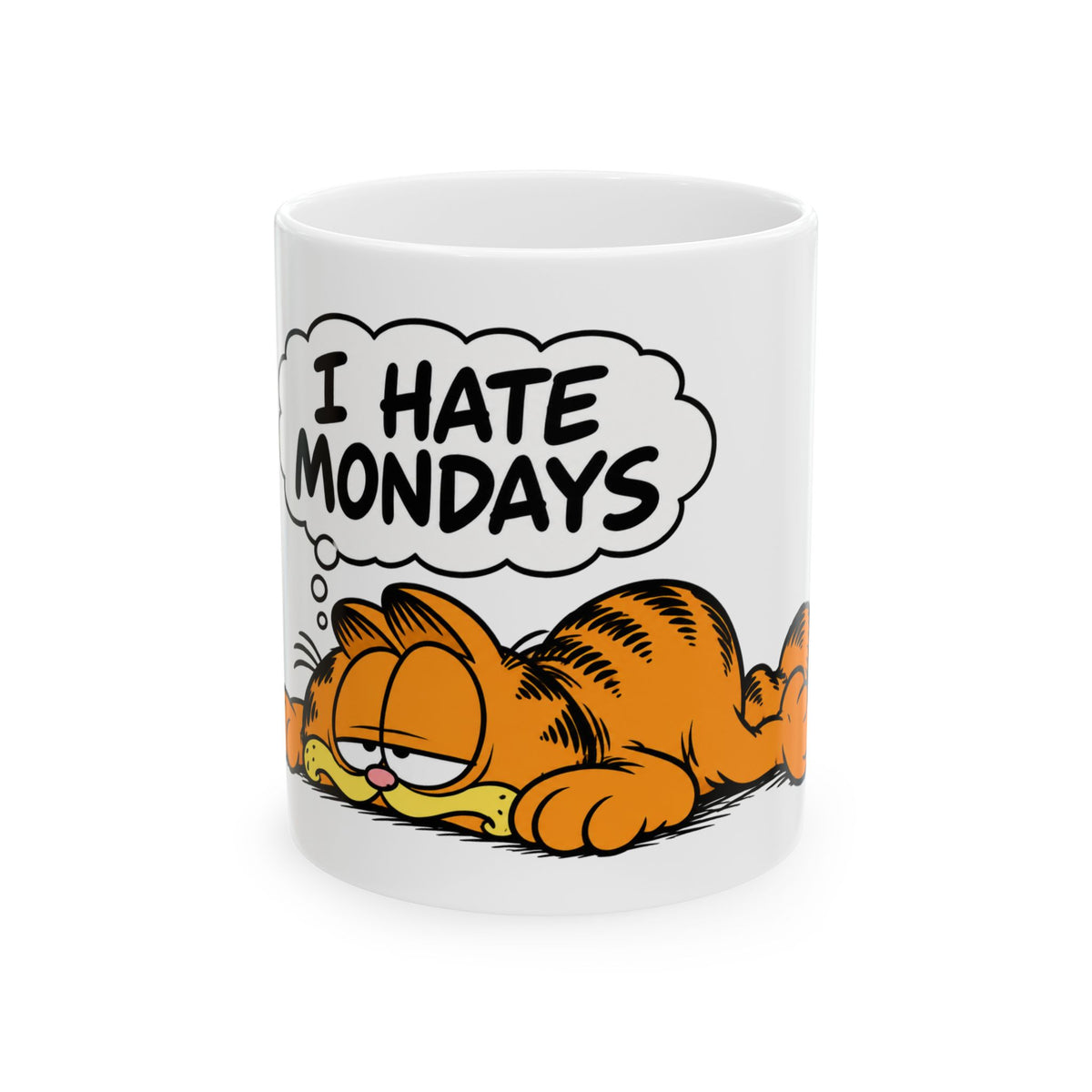 Monday Blues Garfield - Ceramic Mug 11oz and 15oz