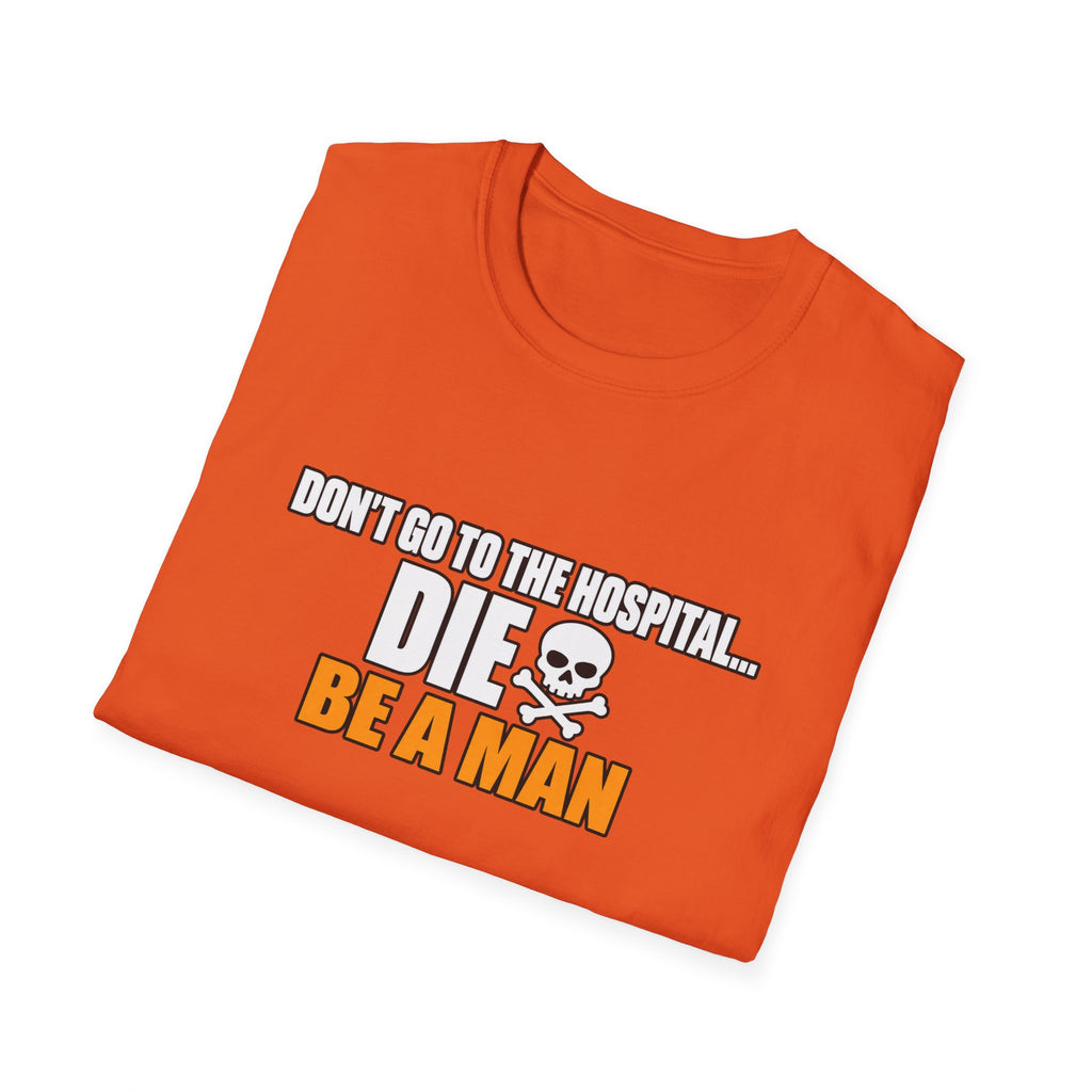Dont Go to the Hospital - White Outlined - Classic Tee