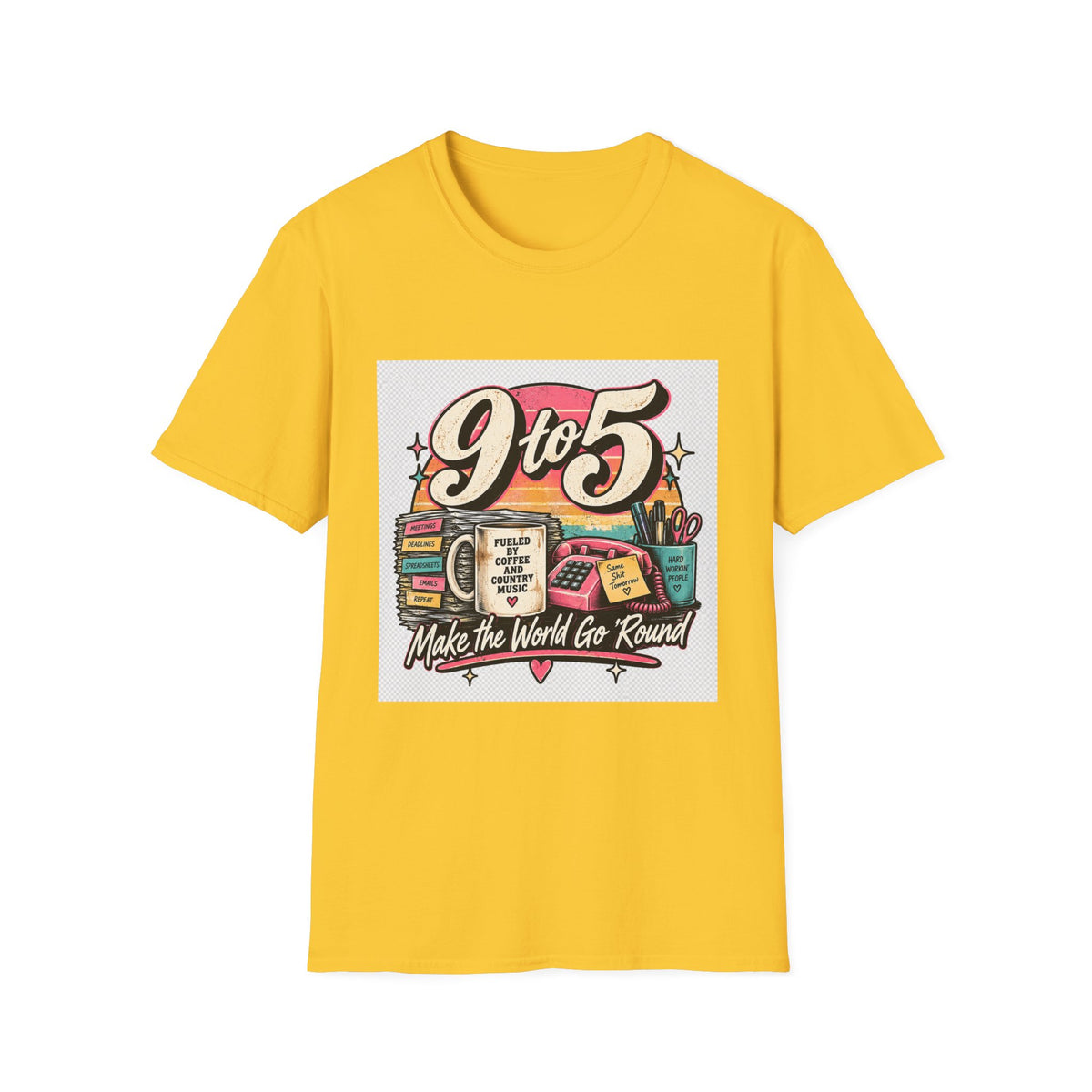9to5 Make the World Go Round - Classic Tee
