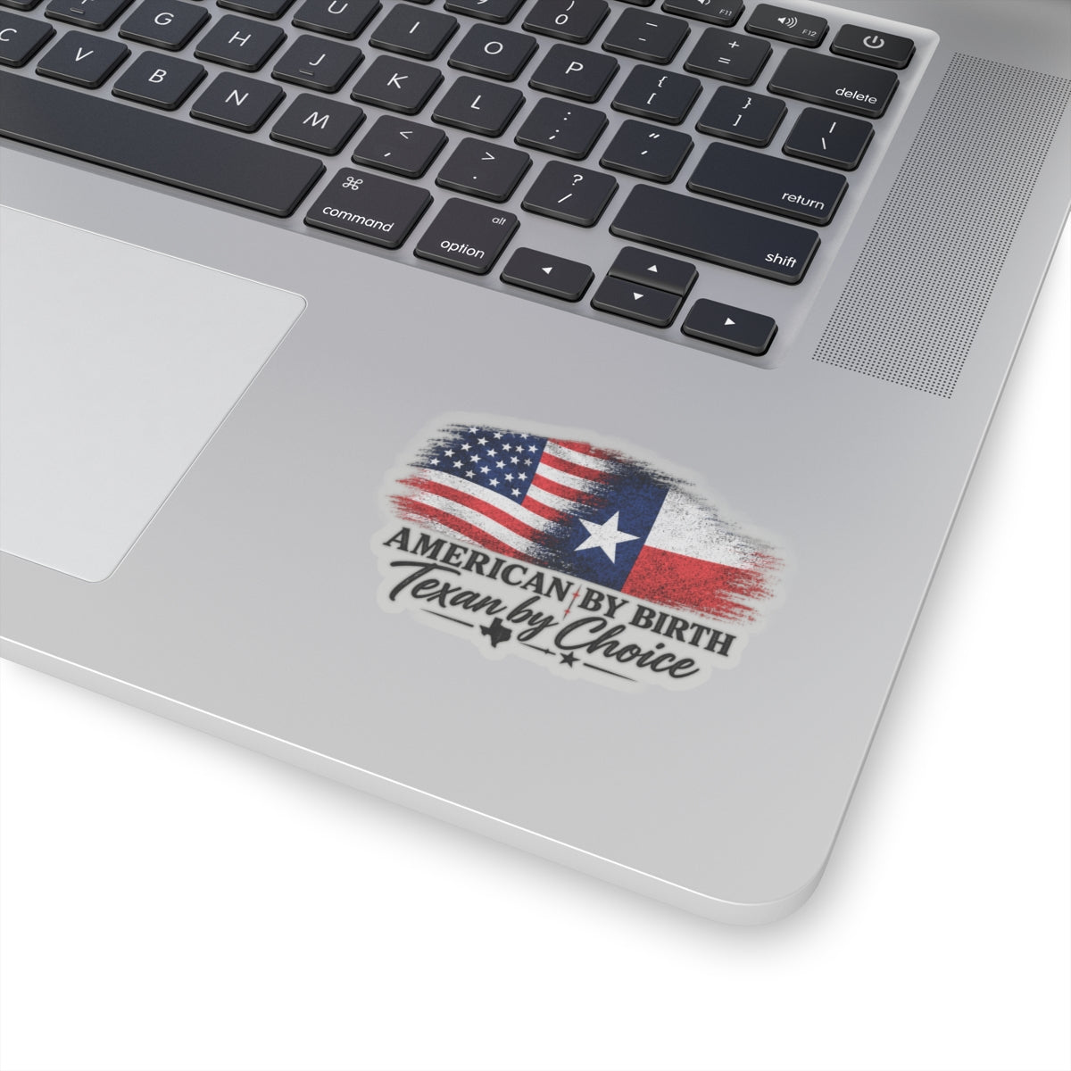 American by Birth, Texan by Choice - Kiss-Cut Sticker