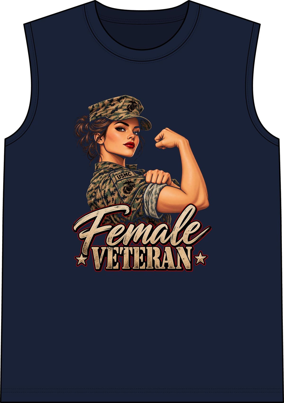 Female Veteran Pride - Classic Tank
