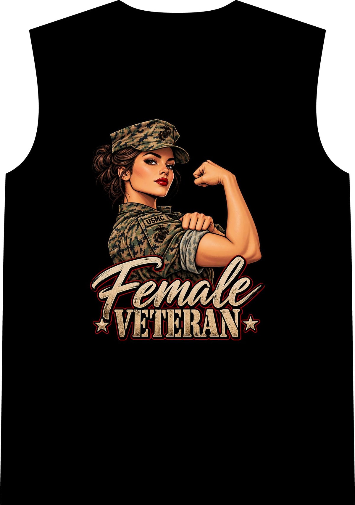 Female Veteran Pride - Classic Tank