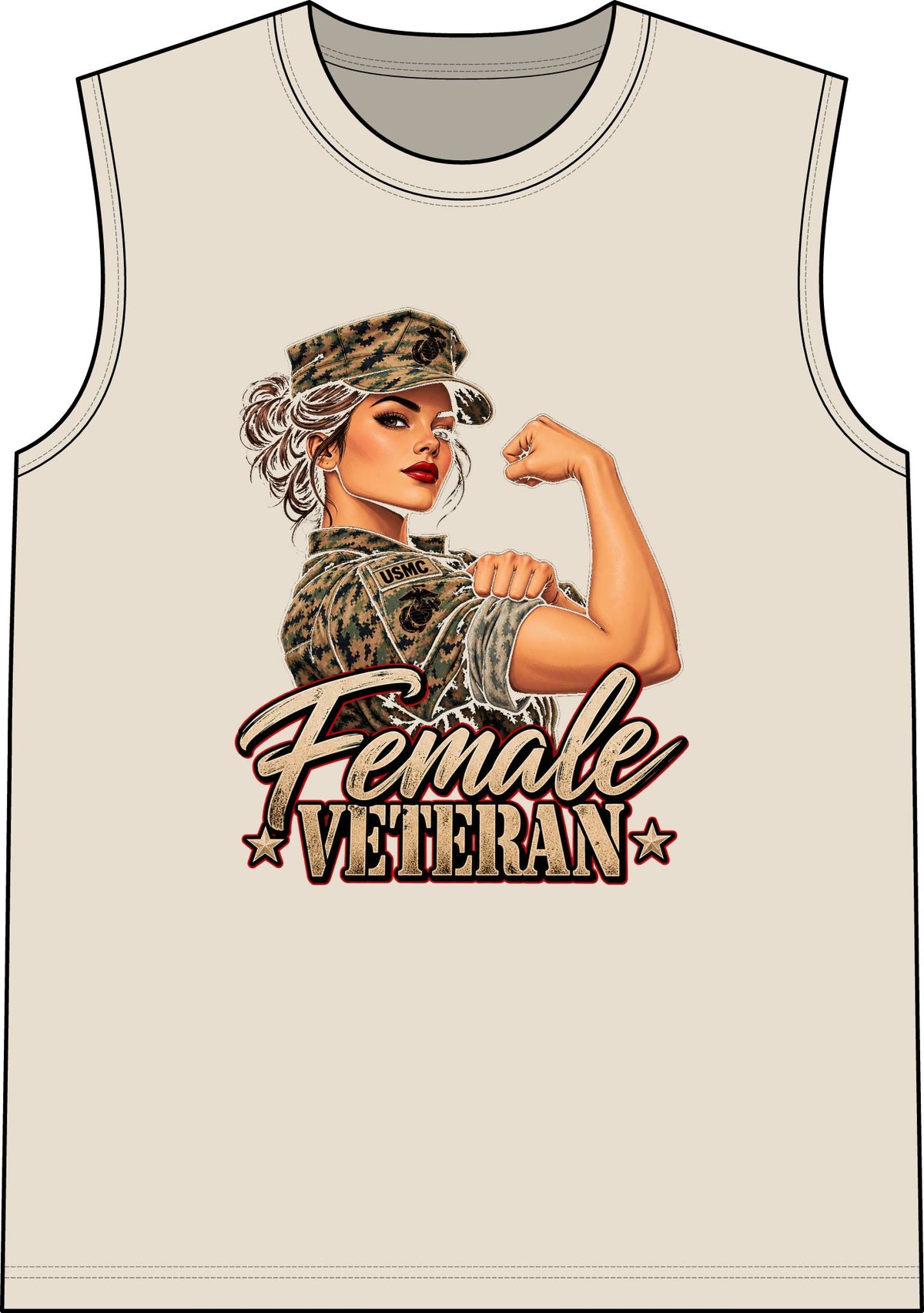 Female Veteran Pride - Classic Tank
