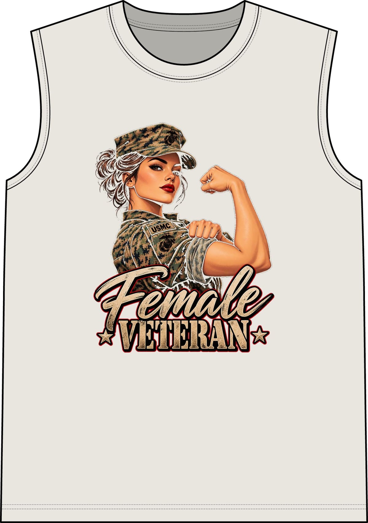 Female Veteran Pride - Classic Tank