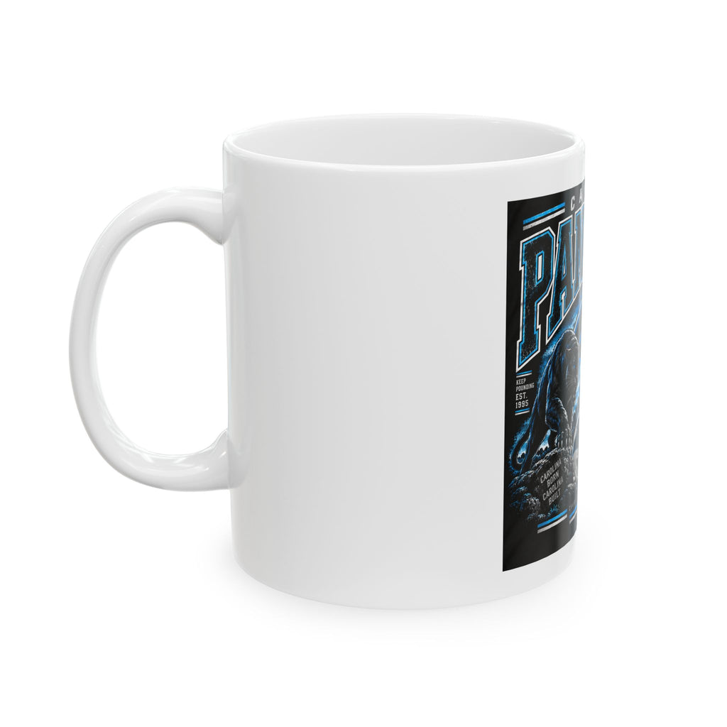 Carolina Panthers Keep Pounding - Ceramic Mug 11oz and 15oz