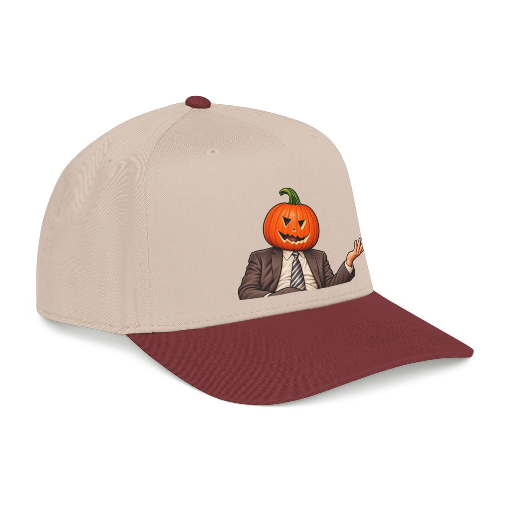 Pumpkin Head Office Cartoon - OTTO Baseball Hat