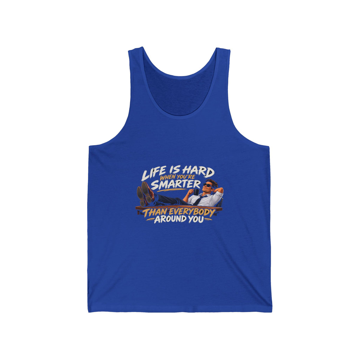 Smarter Than Everybody - Athletic Tank