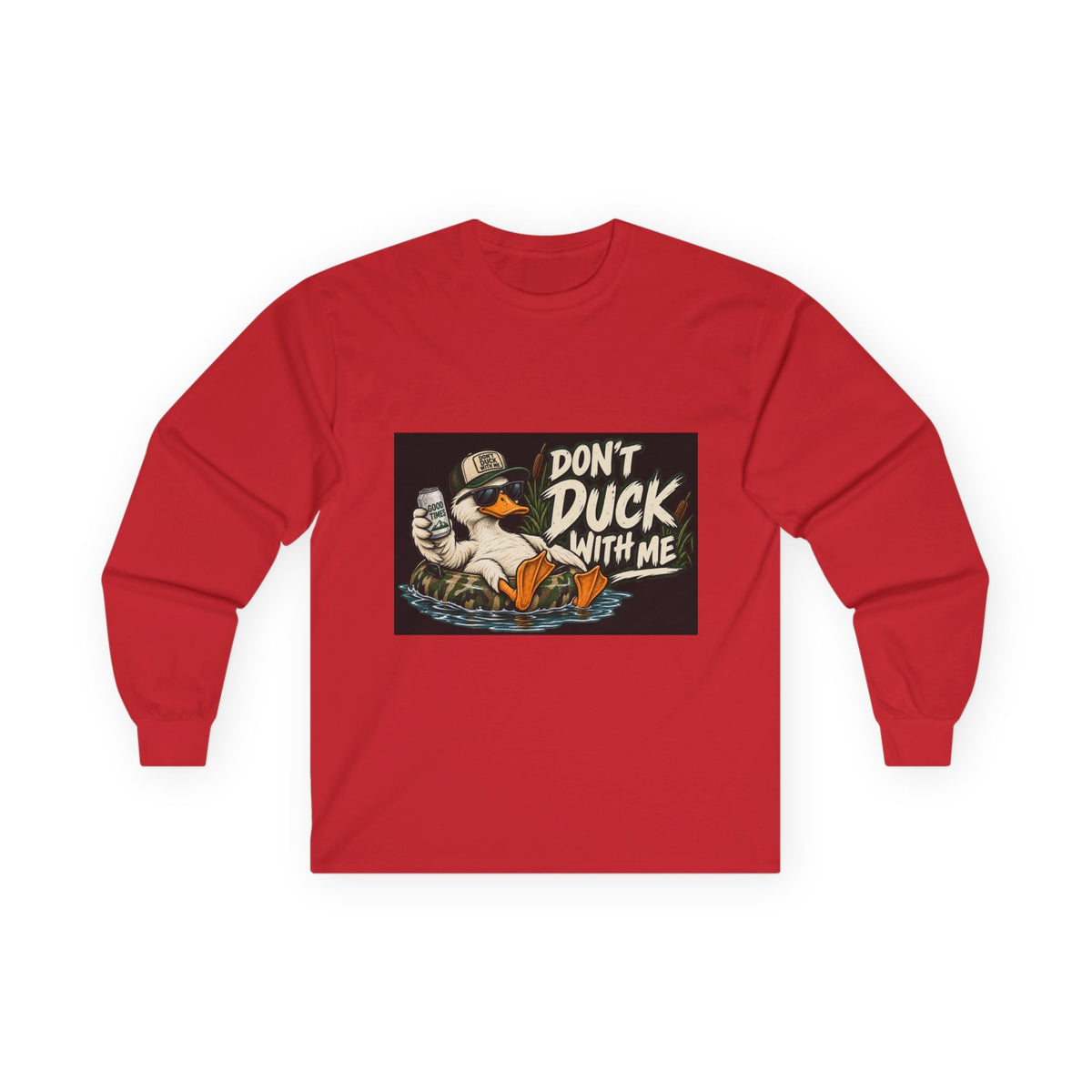 Duck With Me Camo - Unisex Ultra Cotton Long Sleeve Tee