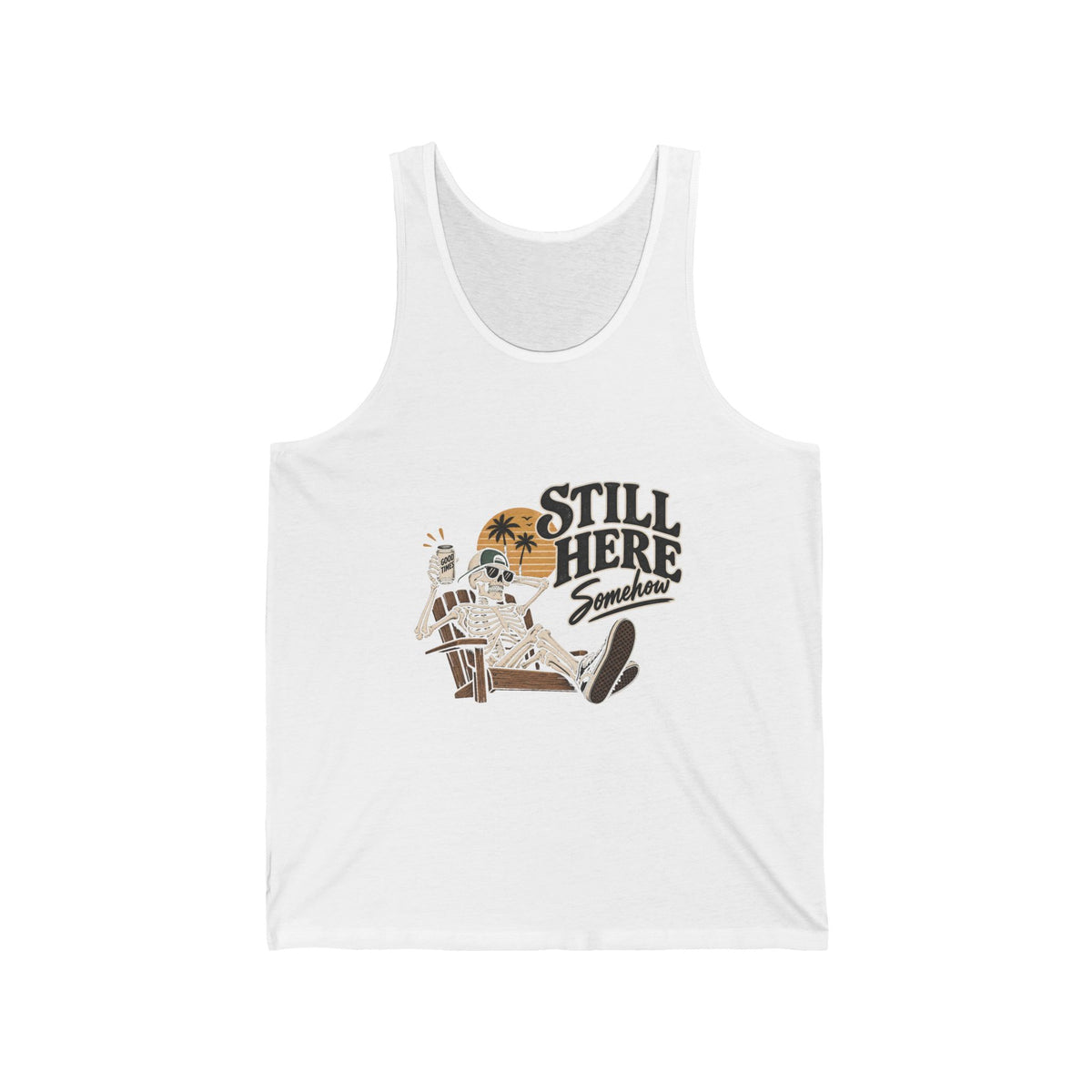 Still Here Somehow - Athletic Tank