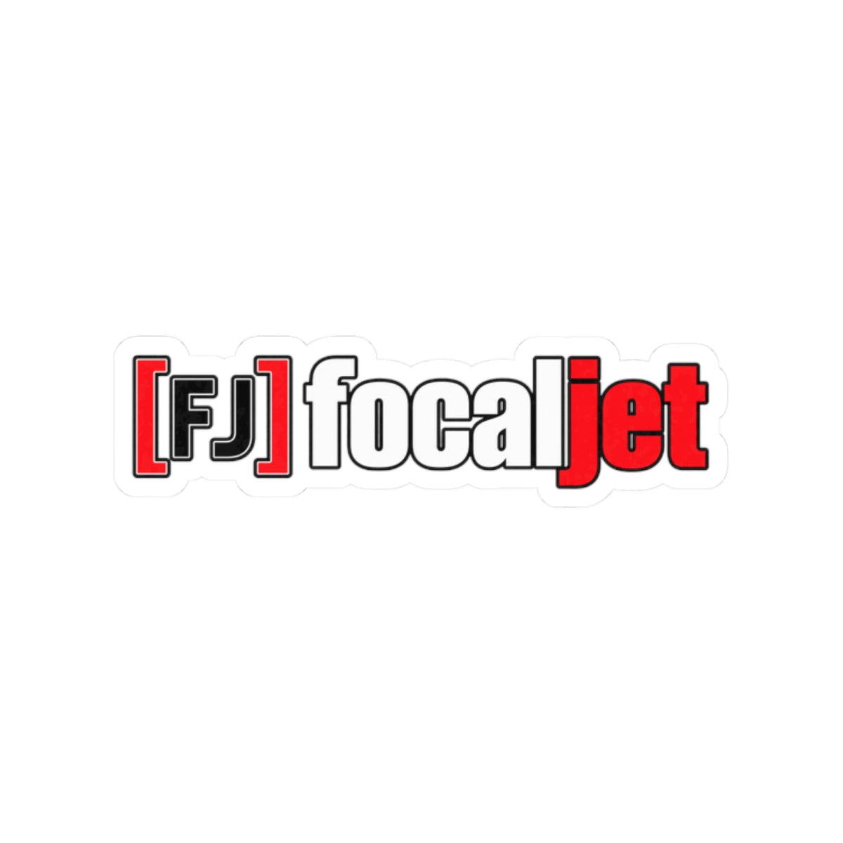 FJ Local Jet - Kiss-Cut Sticker