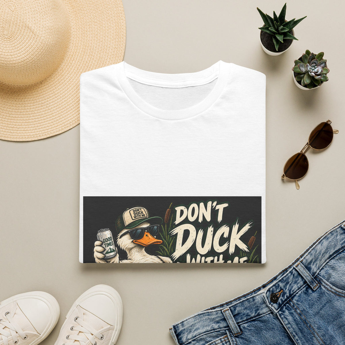 Duck With Me Camo - Classic Tee