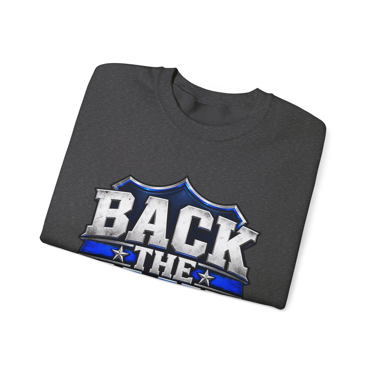 Back the Blue Shield - Crewneck Sweatshirt