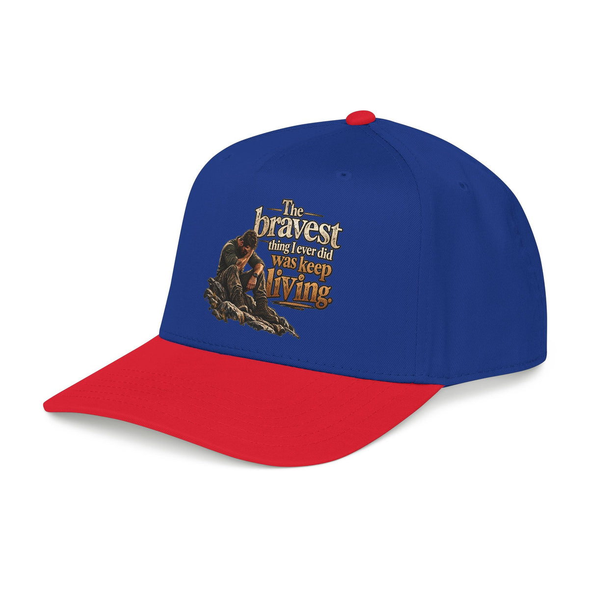 The Bravest Thing I Ever Did Was Keep Living - OTTO Baseball Hat