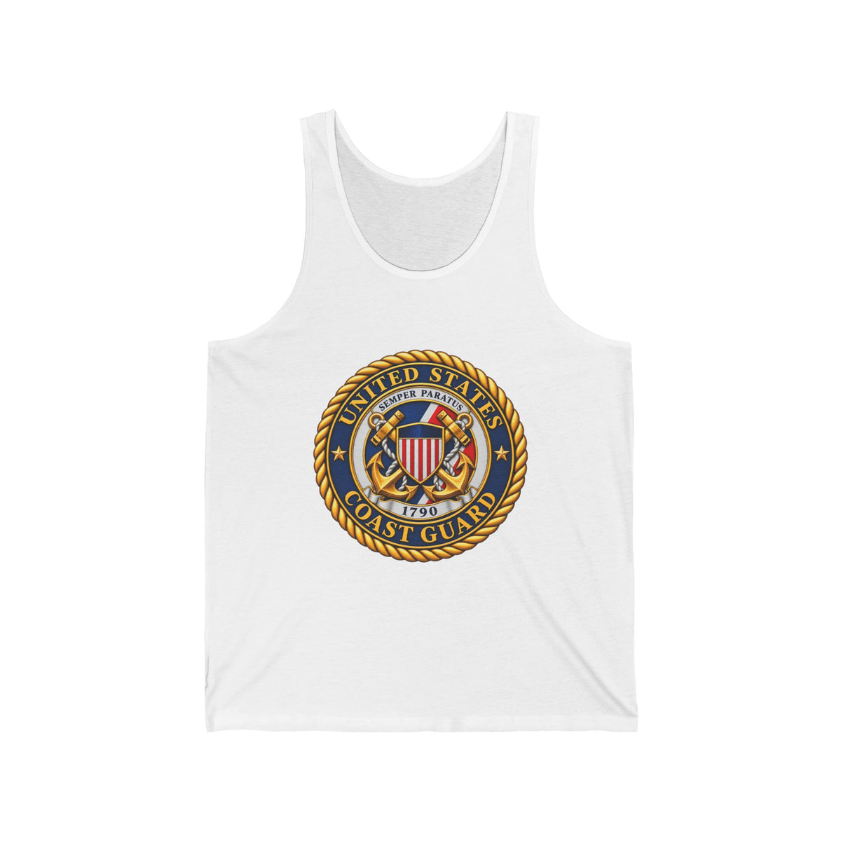 U.S. Coast Guard Emblem - Athletic Tank