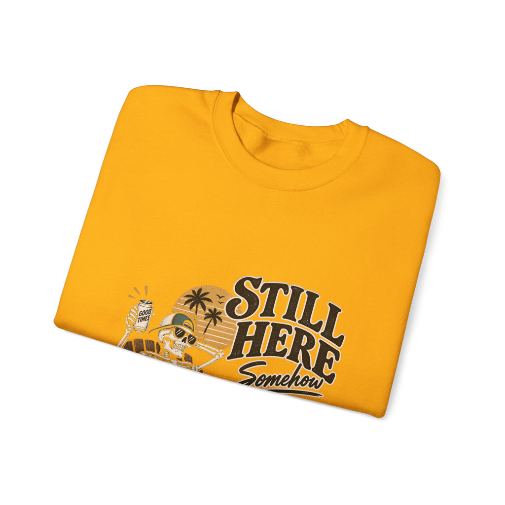 Still Here Somehow - Crewneck Sweatshirt