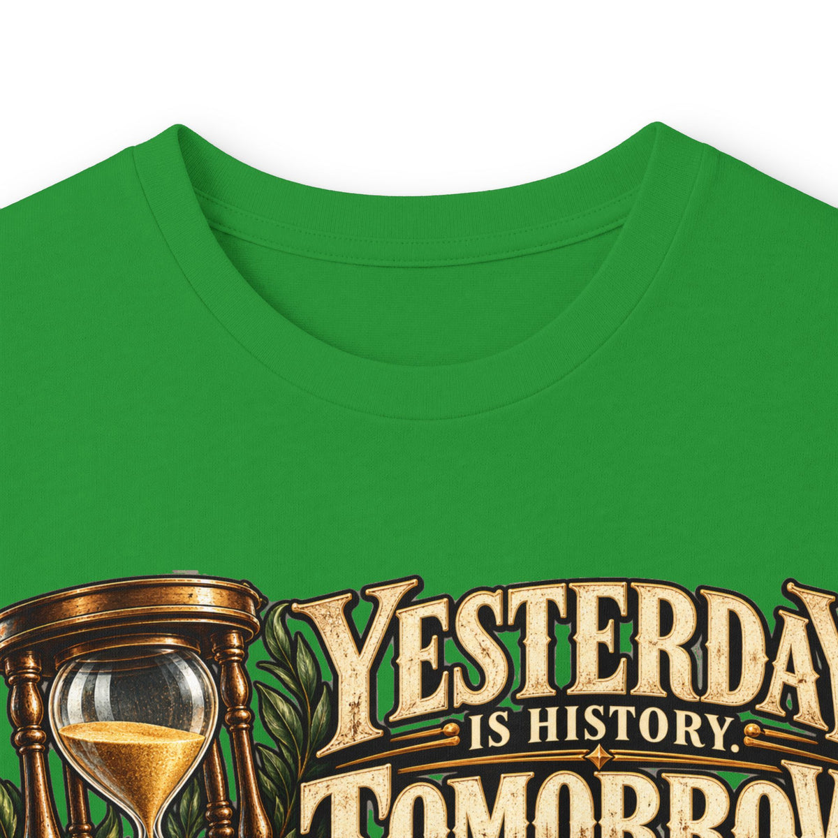 Yesterday Tomorrow Today - Transparent - Unisex Ultra Cotton Long Sleeve Tee