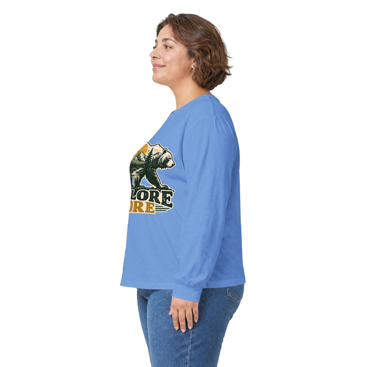 Explore More Bear - Unisex Ultra Cotton Long Sleeve Tee