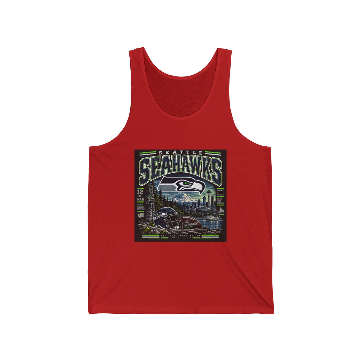 Seattle Seahawks Pride - Athletic Tank