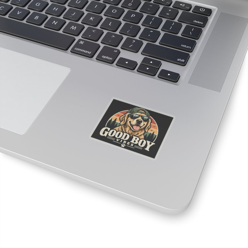 Good Boy Vibes - Kiss-Cut Sticker