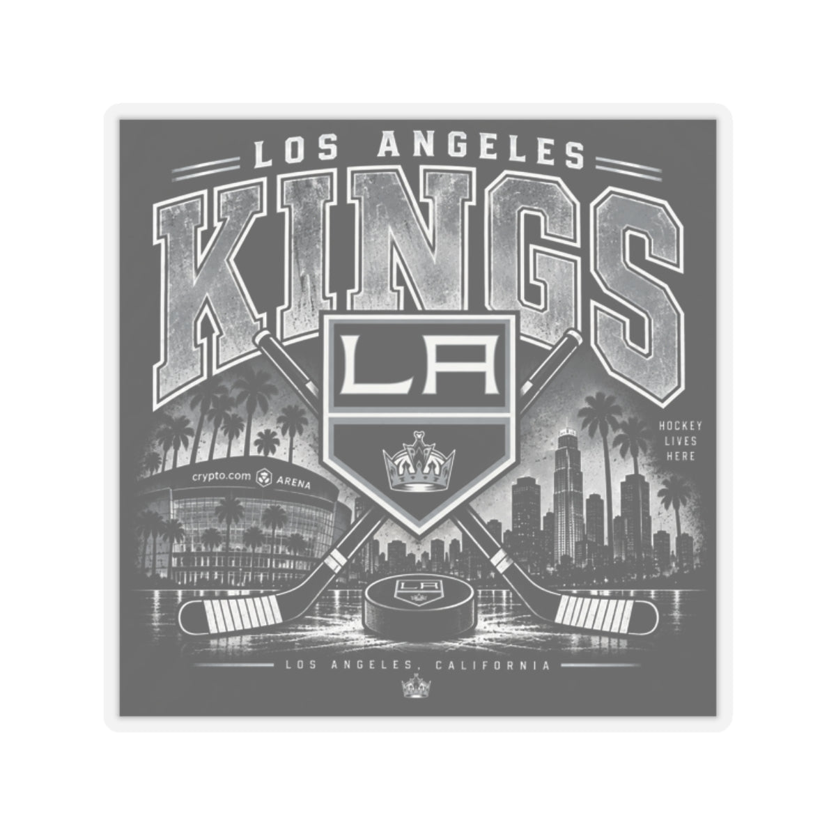 Los Angeles Kings - Kiss-Cut Sticker