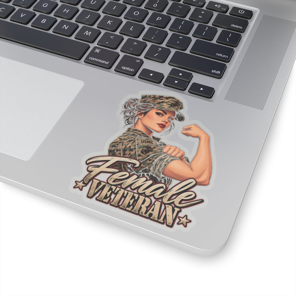 Female Veteran Pride - Kiss-Cut Sticker