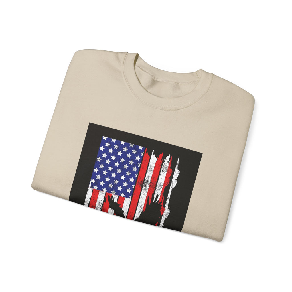 Old Glory Eagle - Crewneck Sweatshirt