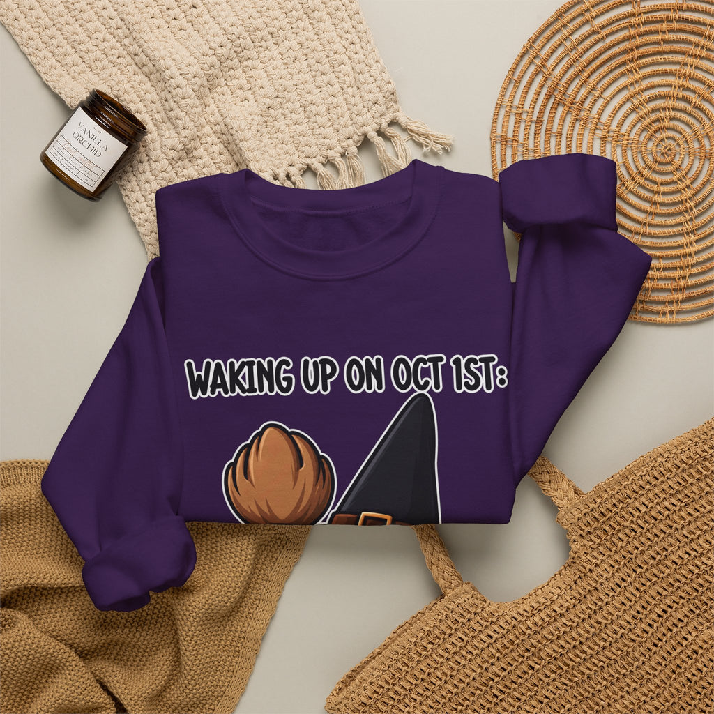 Waking Up On Oct 1st - Crewneck Sweatshirt
