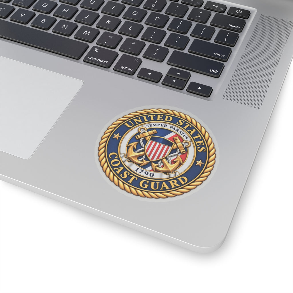 U.S. Coast Guard Emblem - Kiss-Cut Sticker
