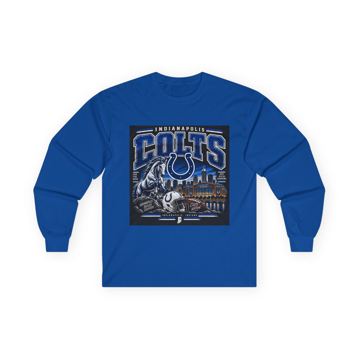 Colts Nation Indianapolis - Unisex Ultra Cotton Long Sleeve Tee