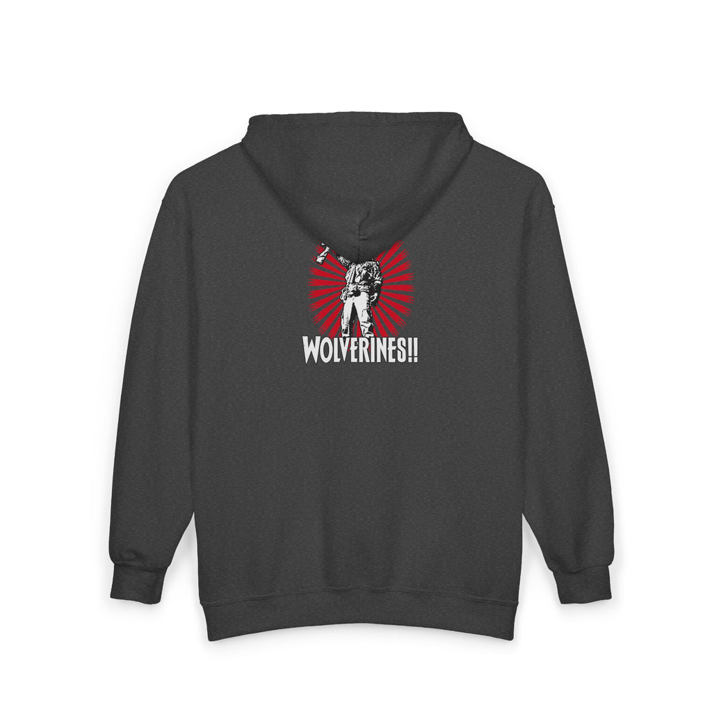 Wolverines - Full-Zip Hooded Sweatshirt