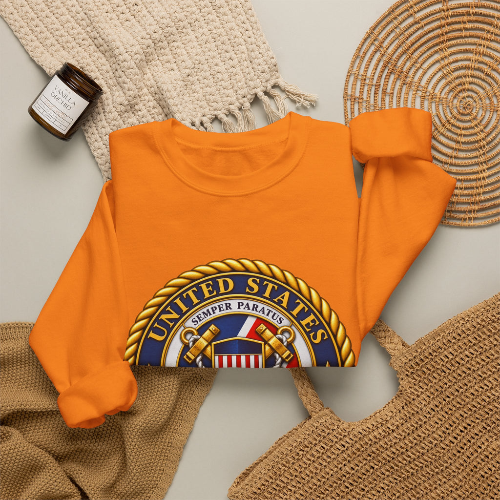 U.S. Coast Guard Emblem - Crewneck Sweatshirt