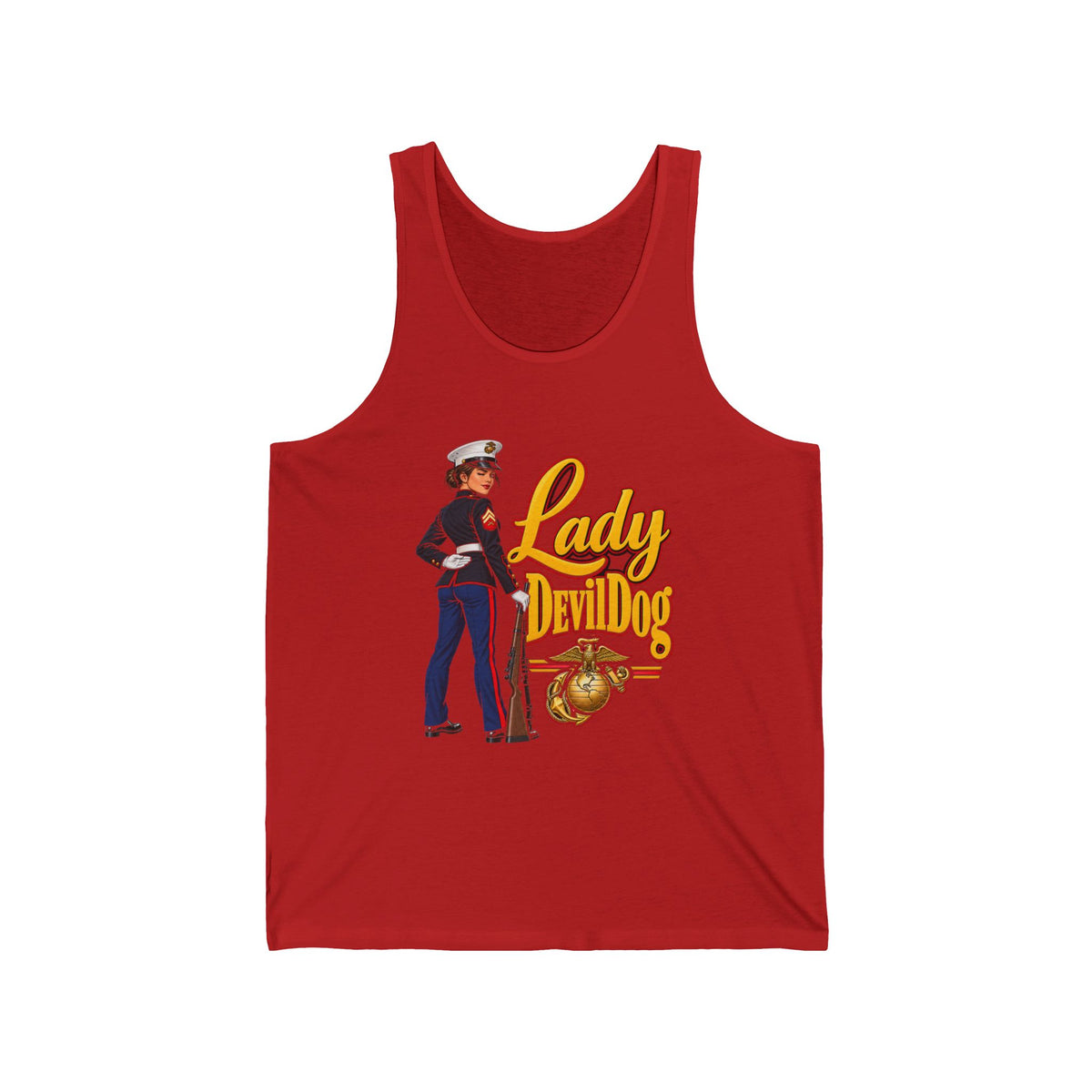 Lady Devil Dog - Athletic Tank
