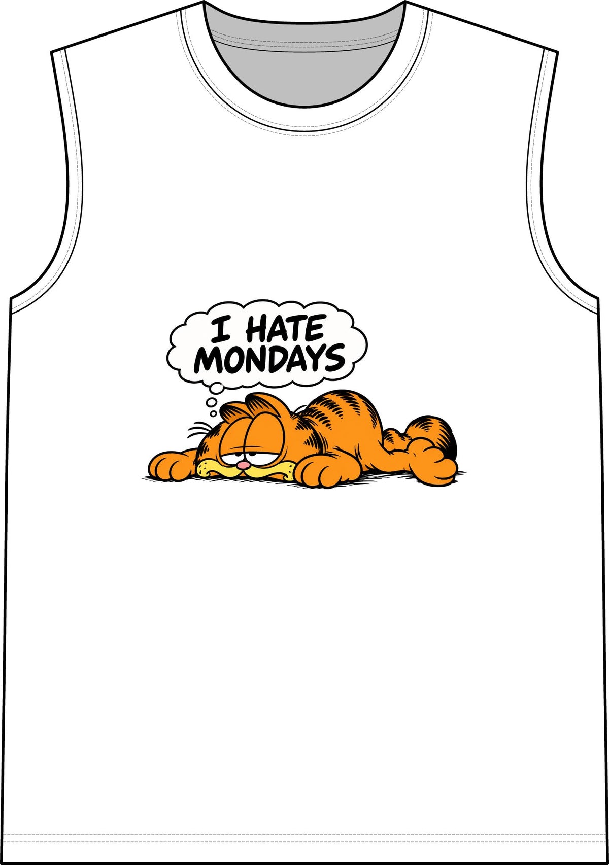 Monday Blues Garfield - Classic Tank