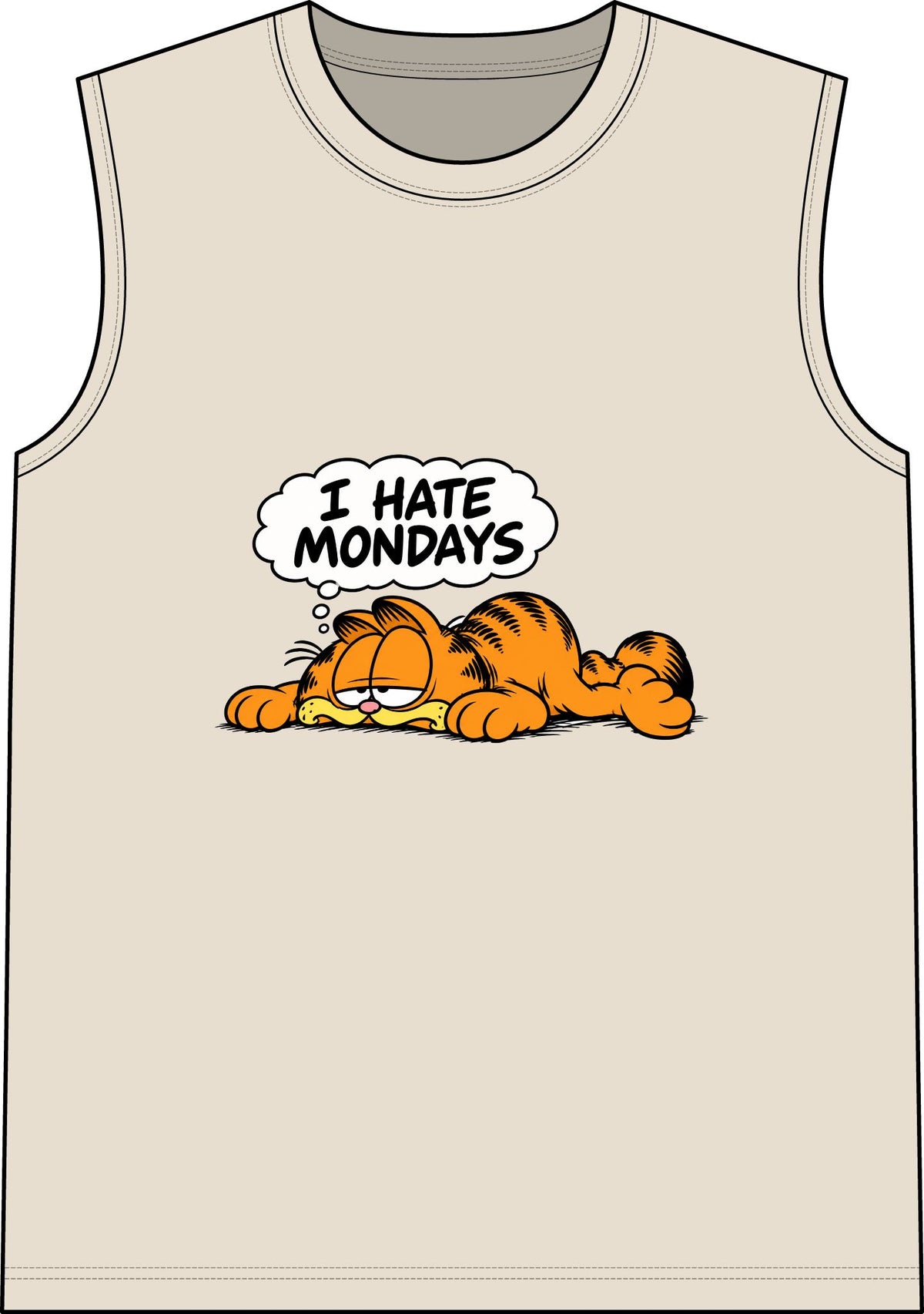 Monday Blues Garfield - Classic Tank