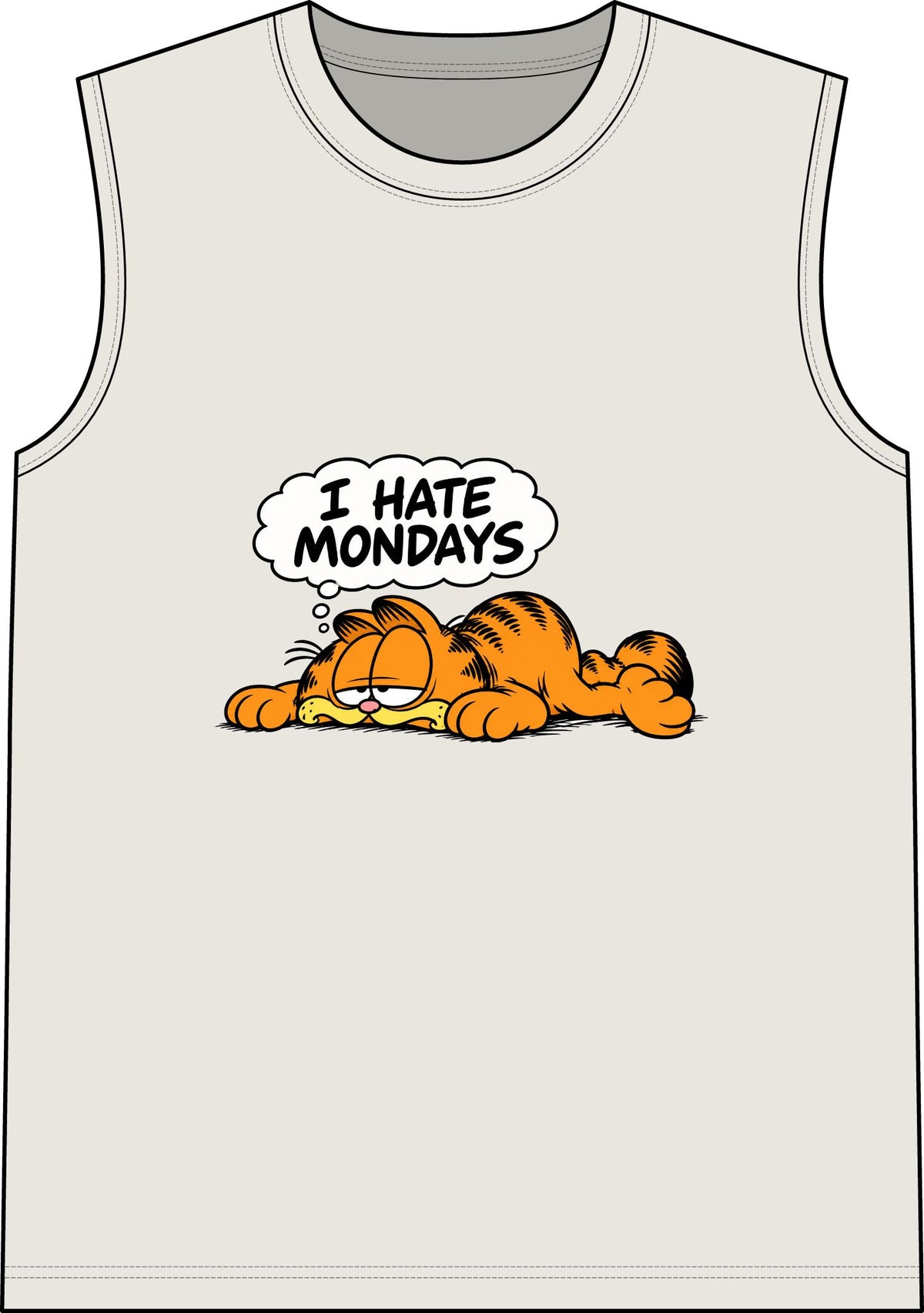 Monday Blues Garfield - Classic Tank