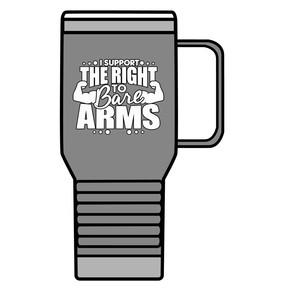 I Support the Right to Bare Arms - 20oz Insulated Mug