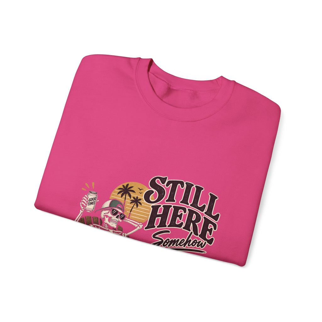 Still Here Somehow - Crewneck Sweatshirt