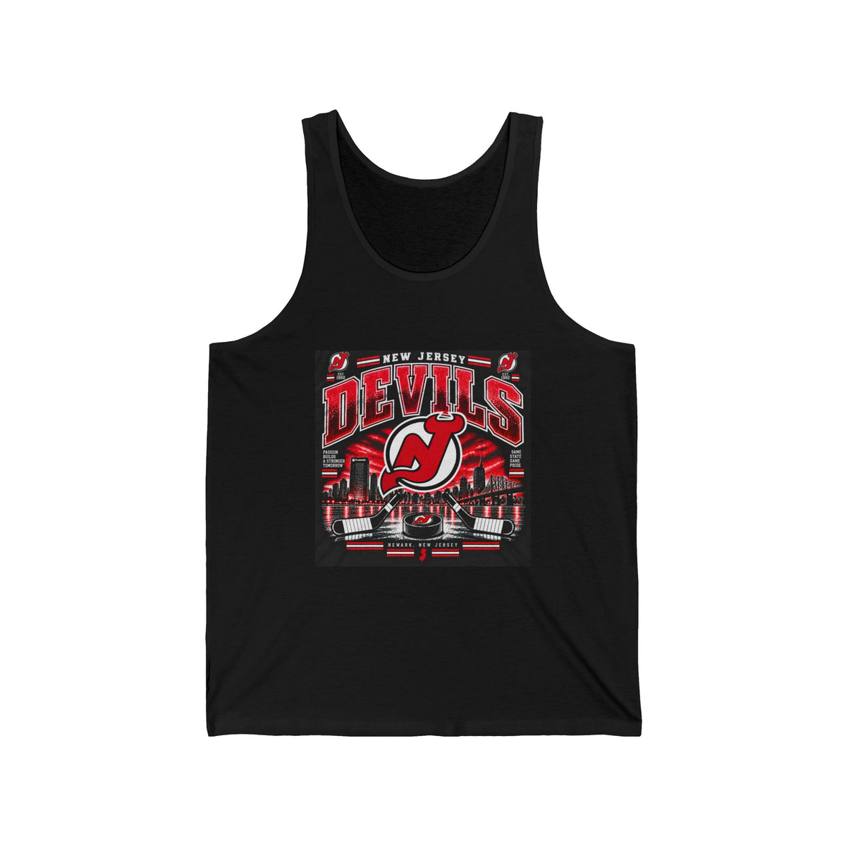 New Jersey Devils Pride - Athletic Tank