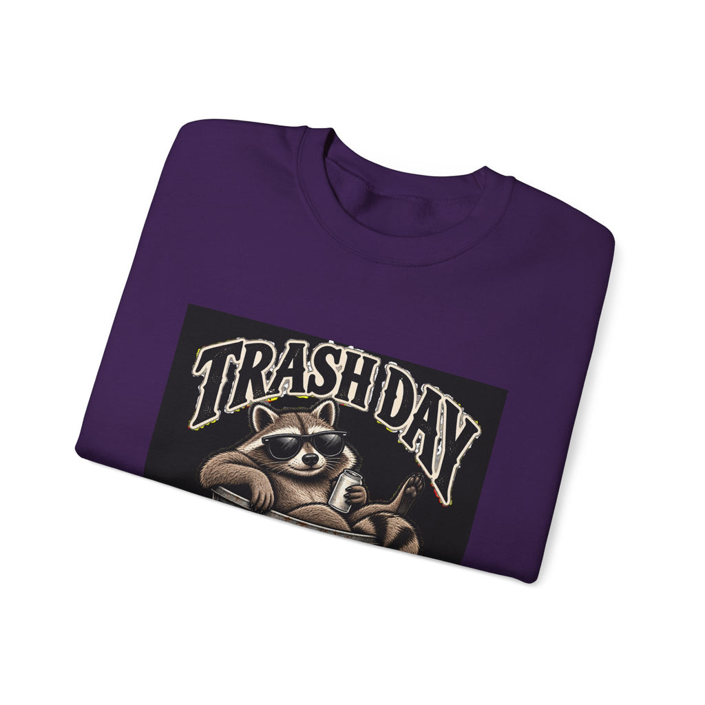 Trash Day Rest Day - Crewneck Sweatshirt