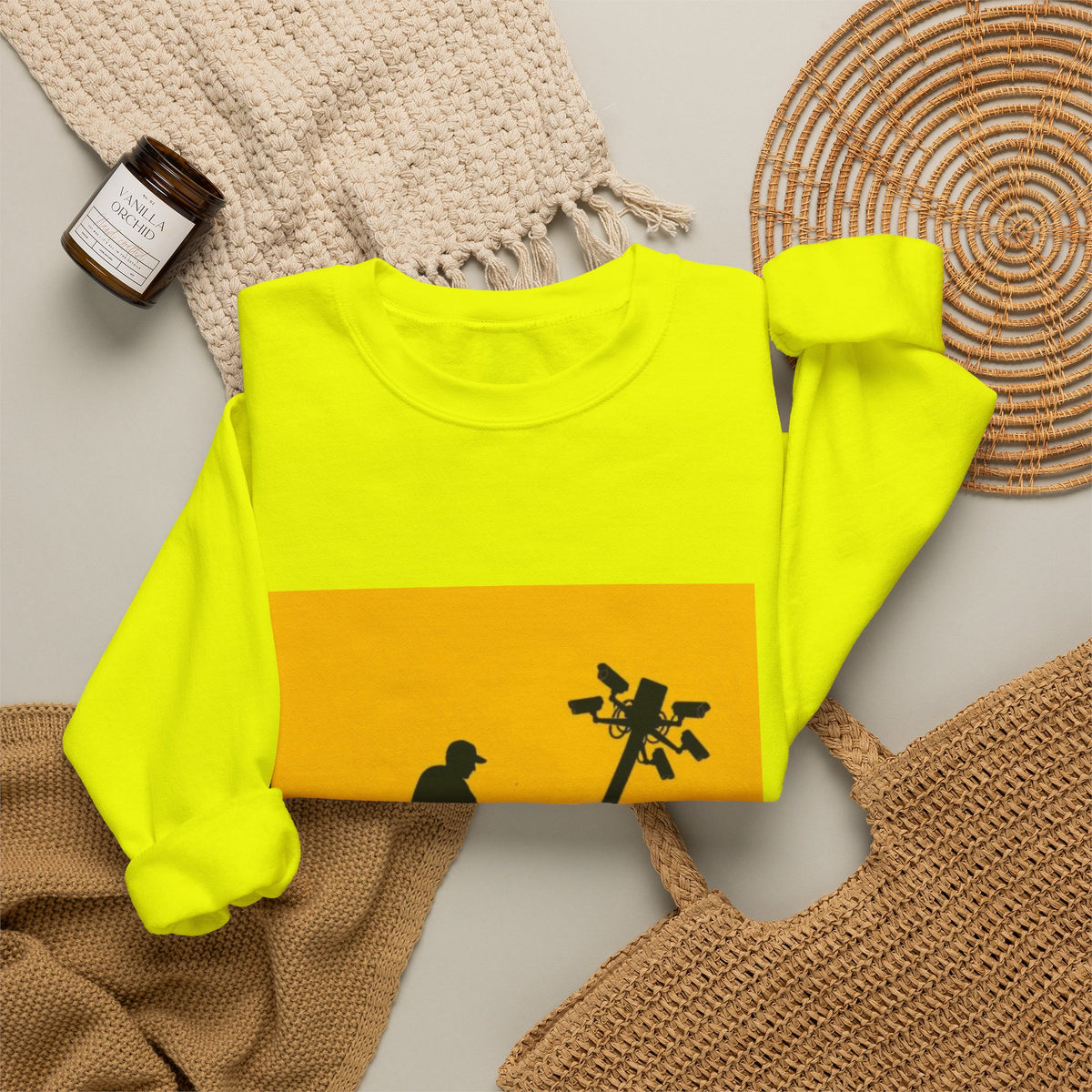 Surveillance Sabotage Tee - Crewneck Sweatshirt