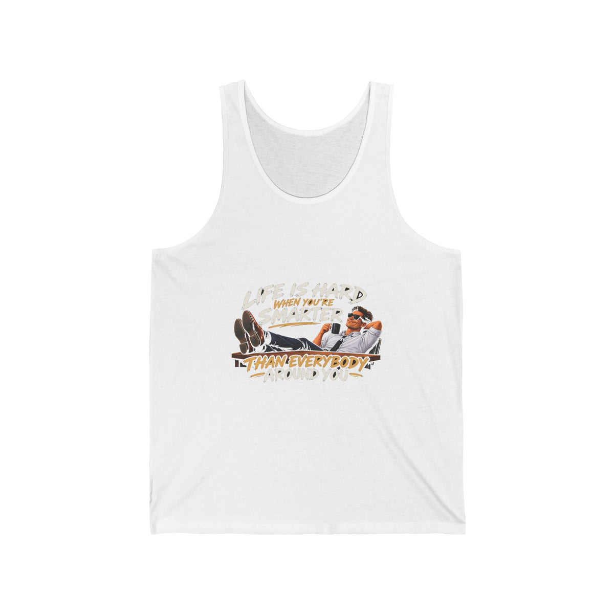 Smarter Than Everybody - Athletic Tank
