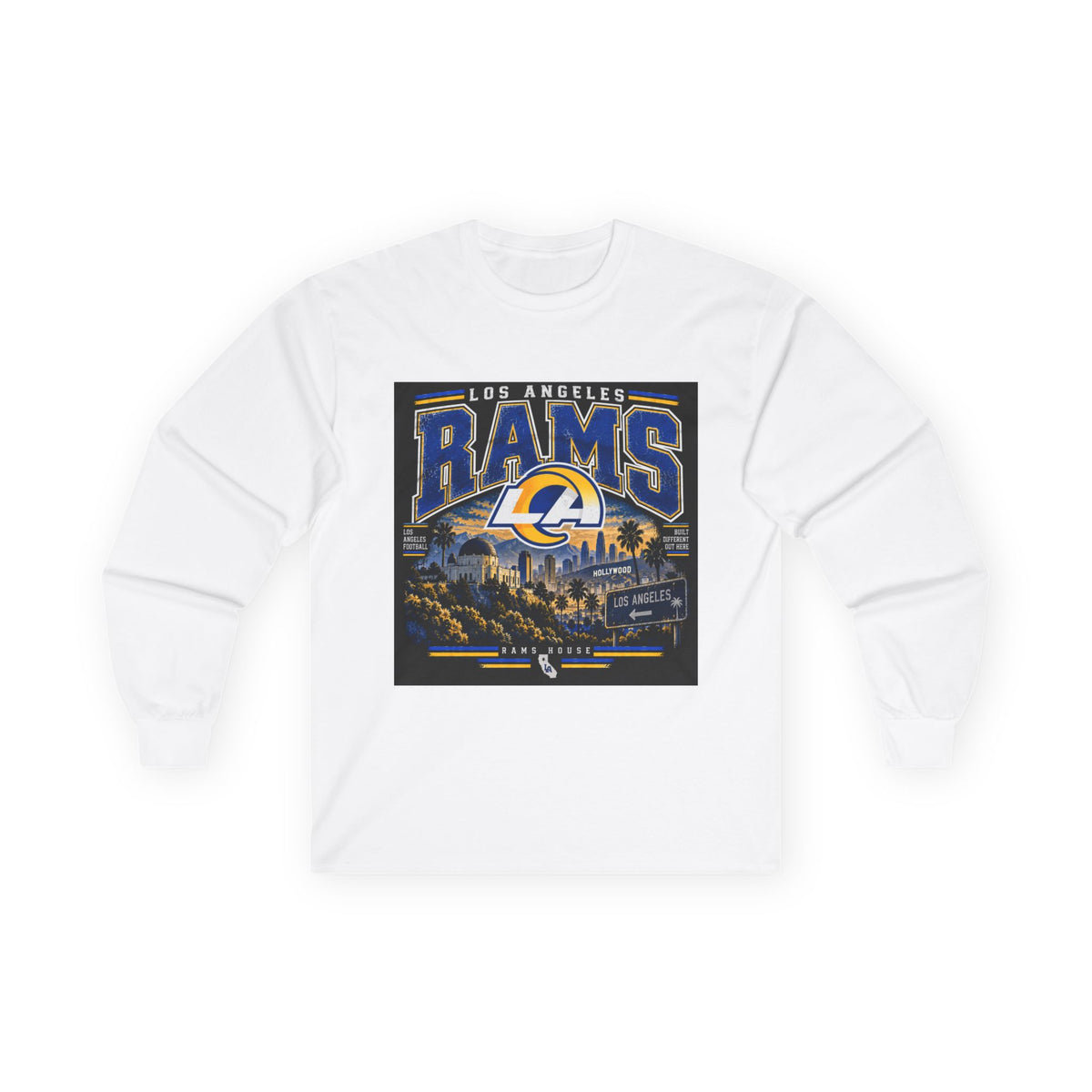 LA Rams House Pride - Unisex Ultra Cotton Long Sleeve Tee