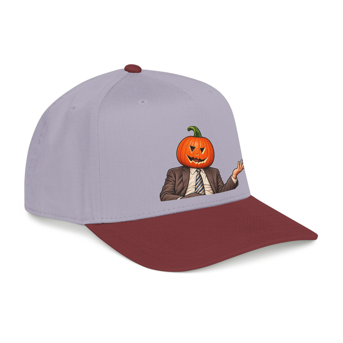 Pumpkin Head Office Cartoon - OTTO Baseball Hat