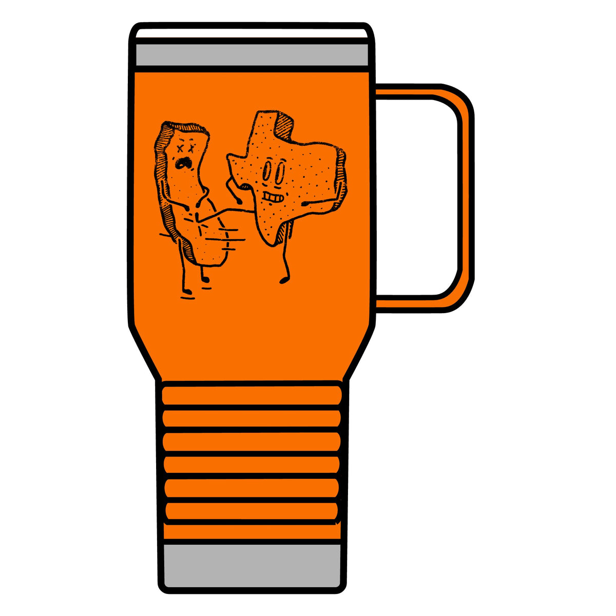 Texas v California - 20oz Insulated Mug