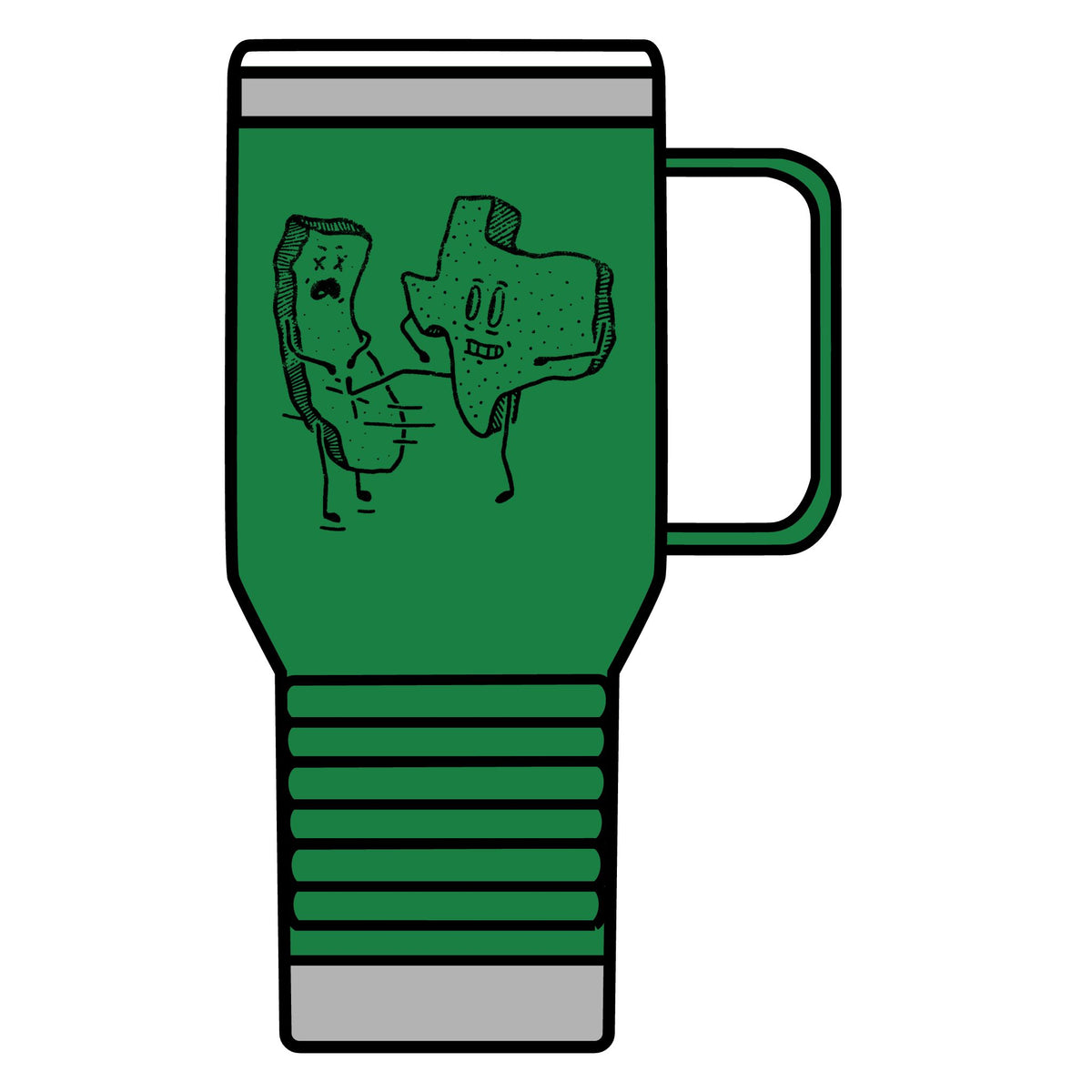 Texas v California - 20oz Insulated Mug